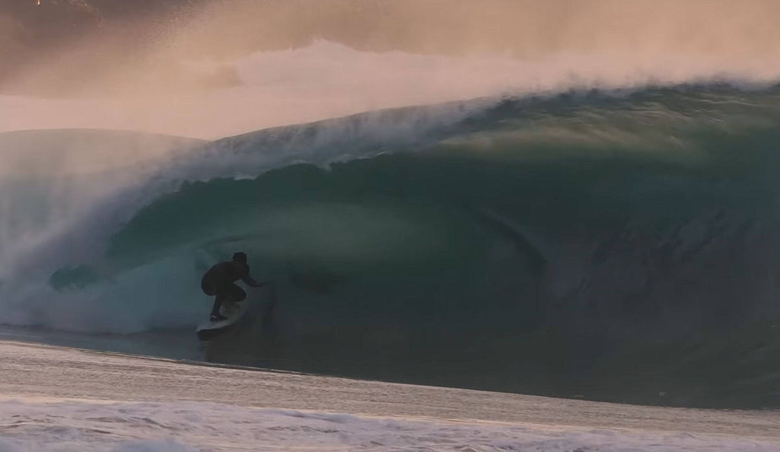 Koa Rothman surfing in Chile