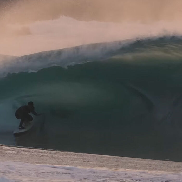 Koa Rothman surfing in Chile