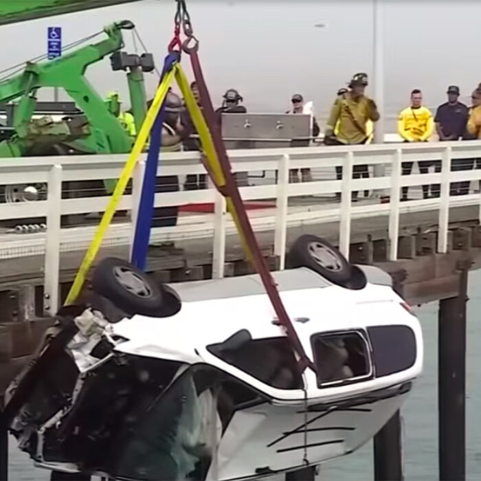 Driver Dies After Car Plunges Off Santa Cruz Wharf