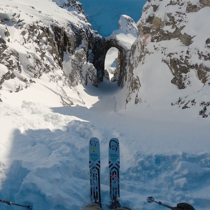 King's Gate couloir in Norway