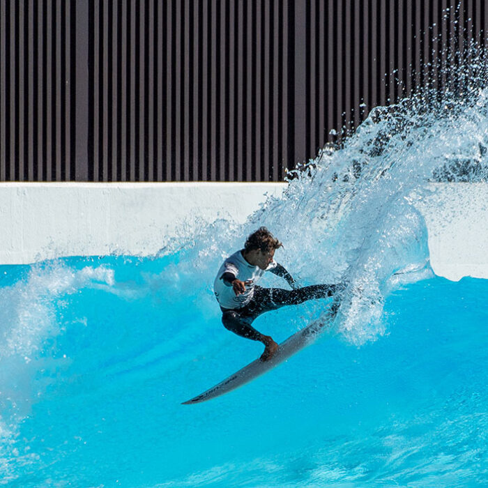 Rip Curl Gromsearch event at Atlantic Surf Park