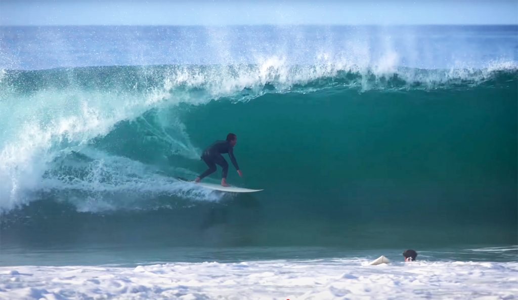 Hurricane Narda and Heavy Newport Beach Barrels