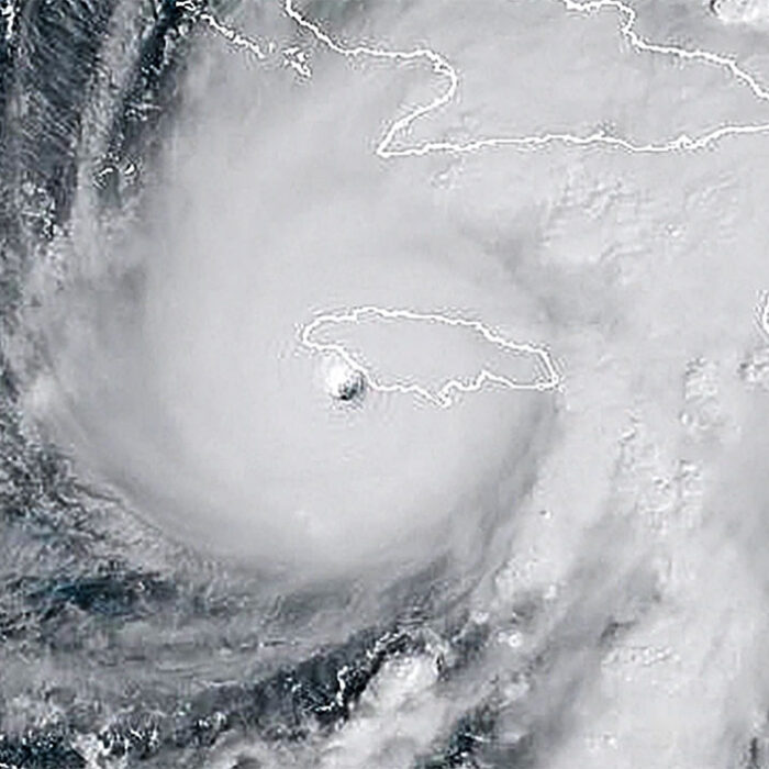 Hurricane Melissa making landfall in Jamaica