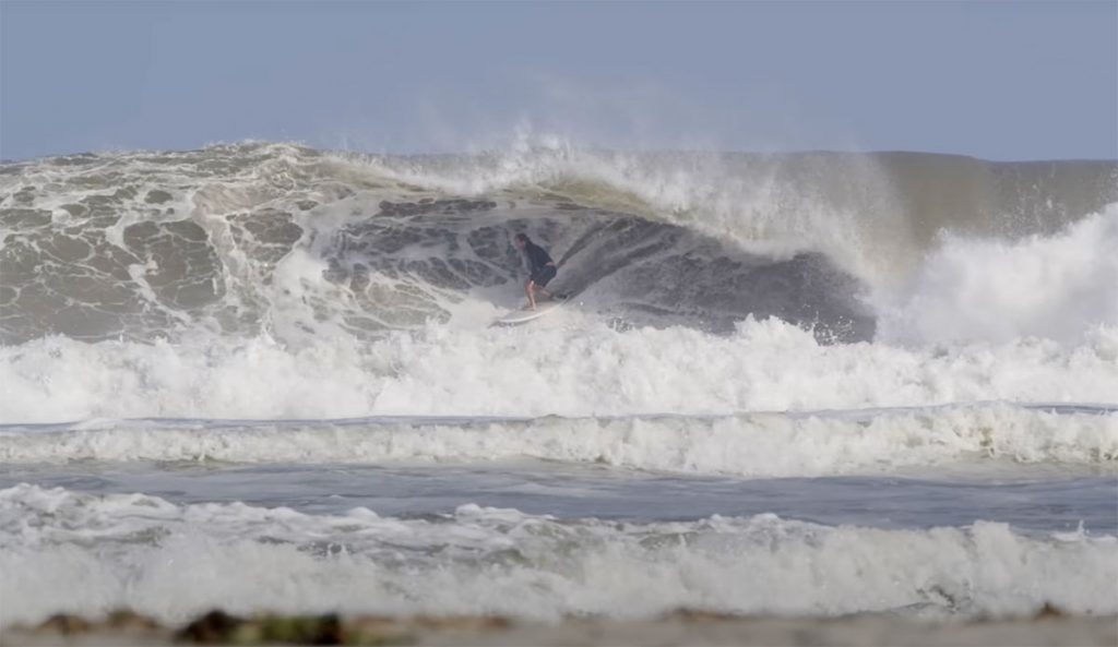 Josh Kerr surfing Barra de la Cruz