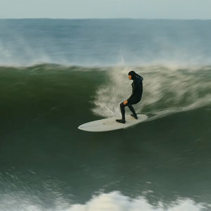 Torren Martyn surfing channel bottom twin fin at J-Bay