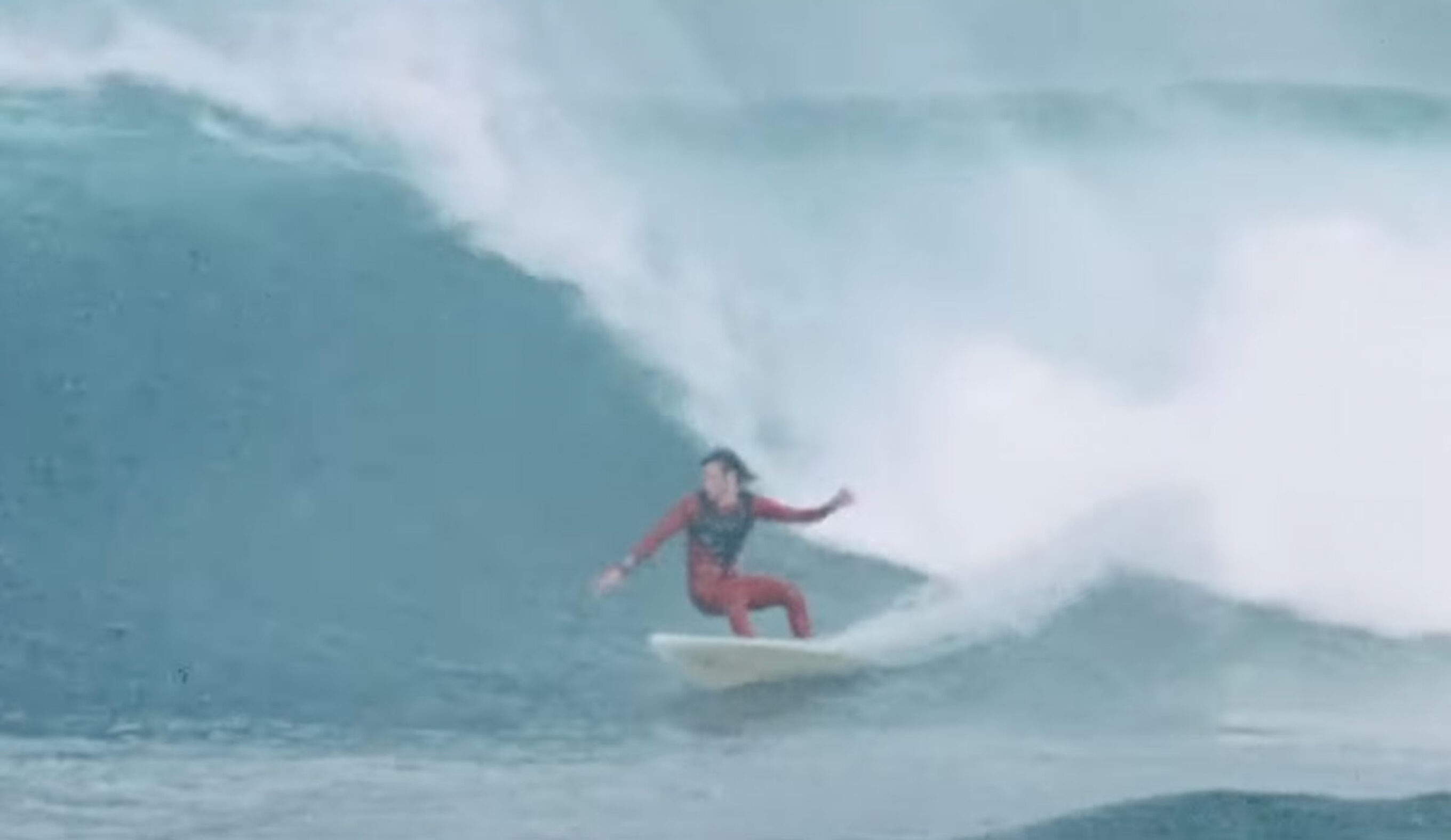 Wayne Lynch surfing at Bells Beach in 1972