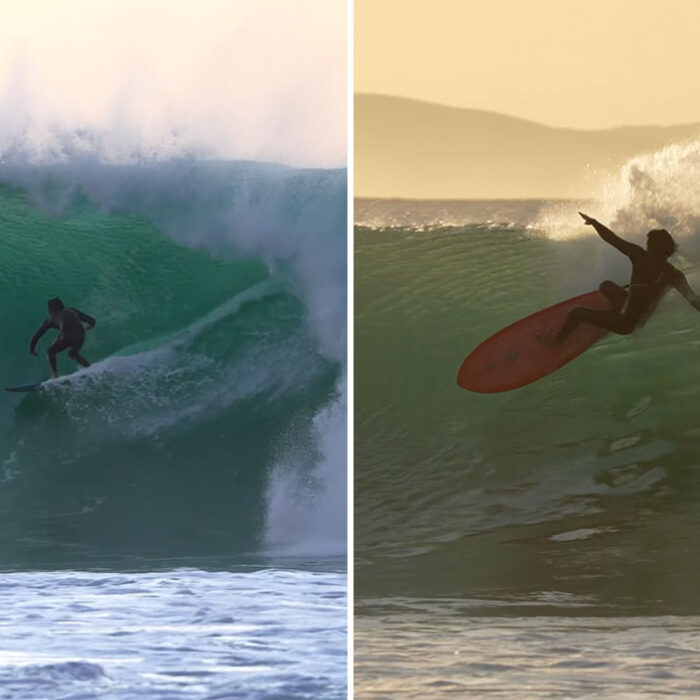 Bryce Baker surfing J-Bay
