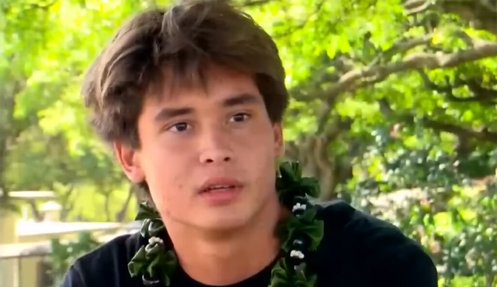 A High School Waterman Saved a Man a Mile Off Oahu After His Boat Sank