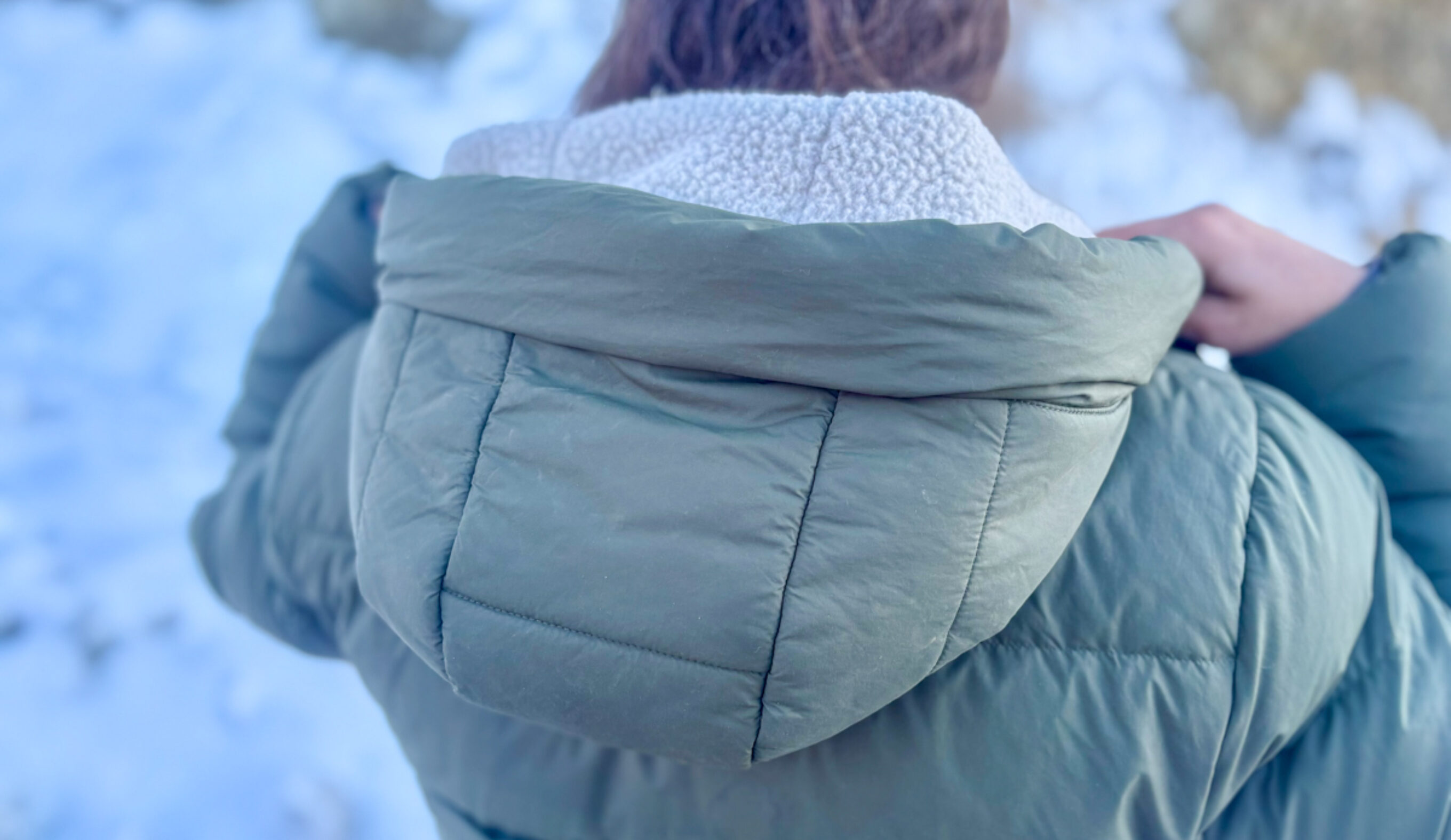 REI Campwell Down parka hood