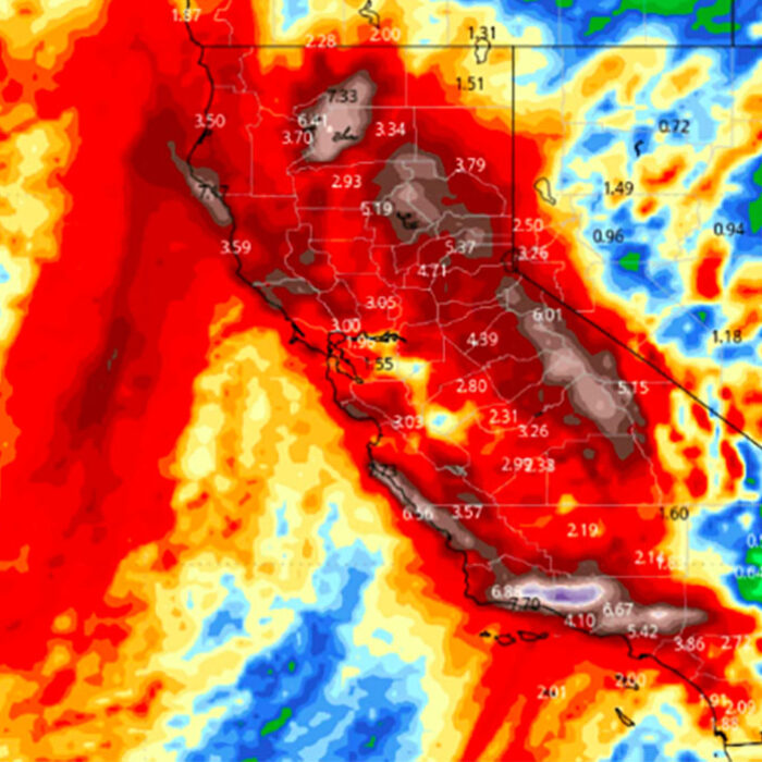 California's Sierra Nevada Could Get Over 5 Feet of Snow This Week