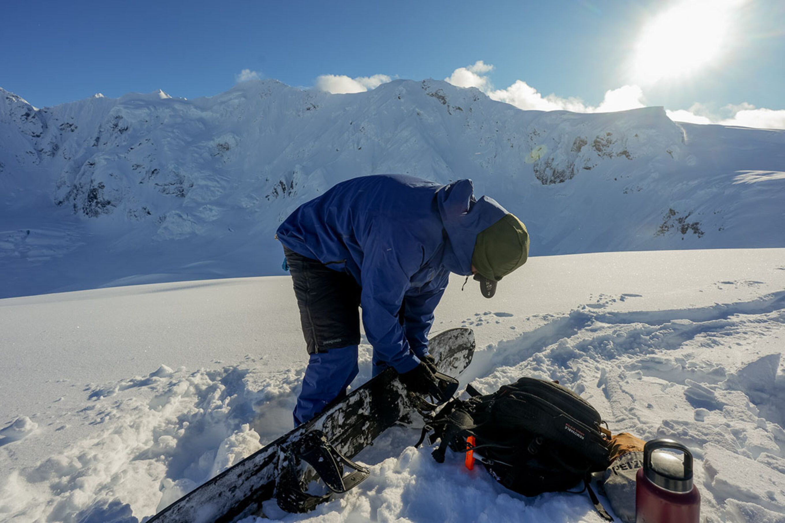 New Film, 'Dig,' Examines Snowboarder Ryland Bell's Deep Commitment to Riding Alaskan Spines