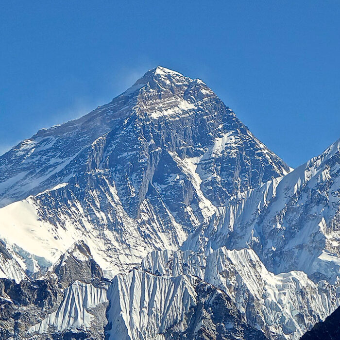 Mount Everest taken at an elevation of 5,300 meter from Gokyo Ri, Khumbu, Nepal