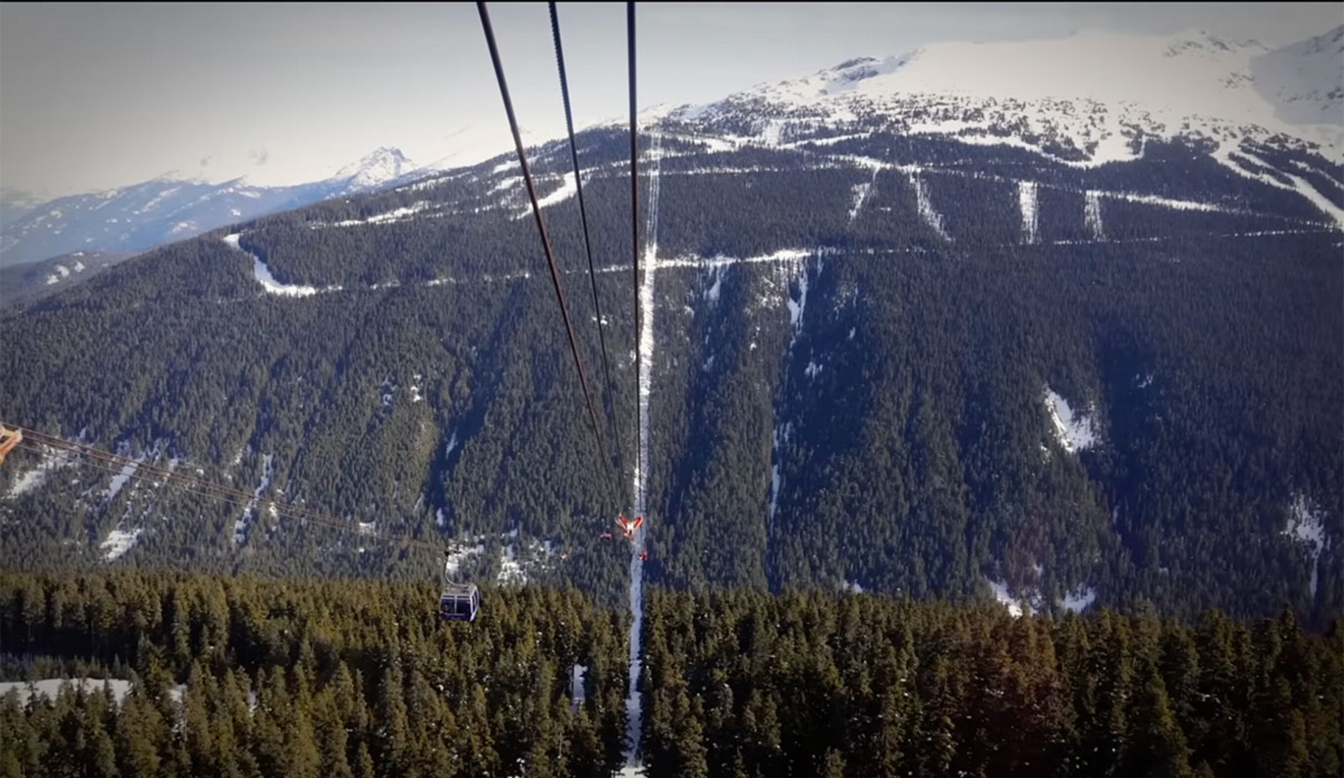 Whister Blackcomb's Peak 2 Peak gondola