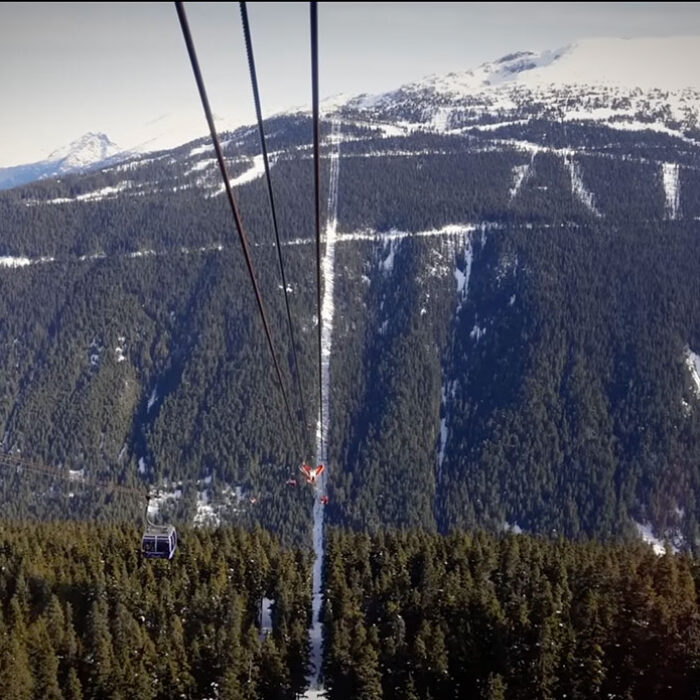 Whister Blackcomb's Peak 2 Peak gondola