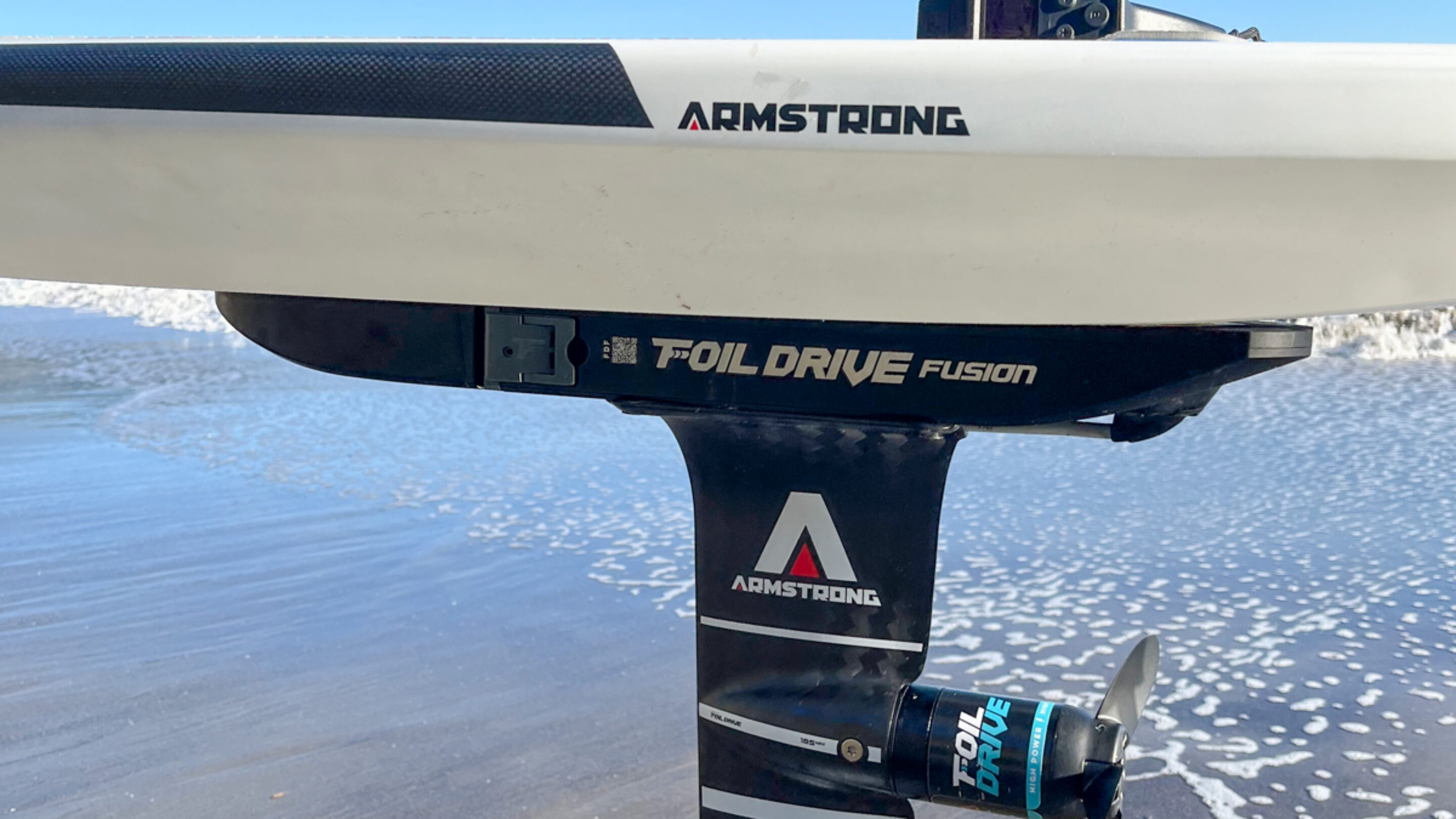 close up of the foil drive fusion