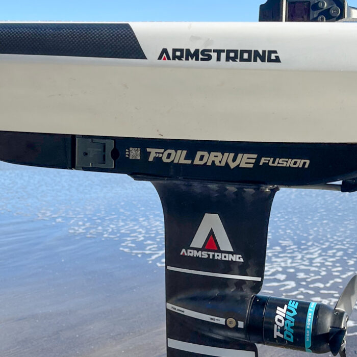 close up of the foil drive fusion