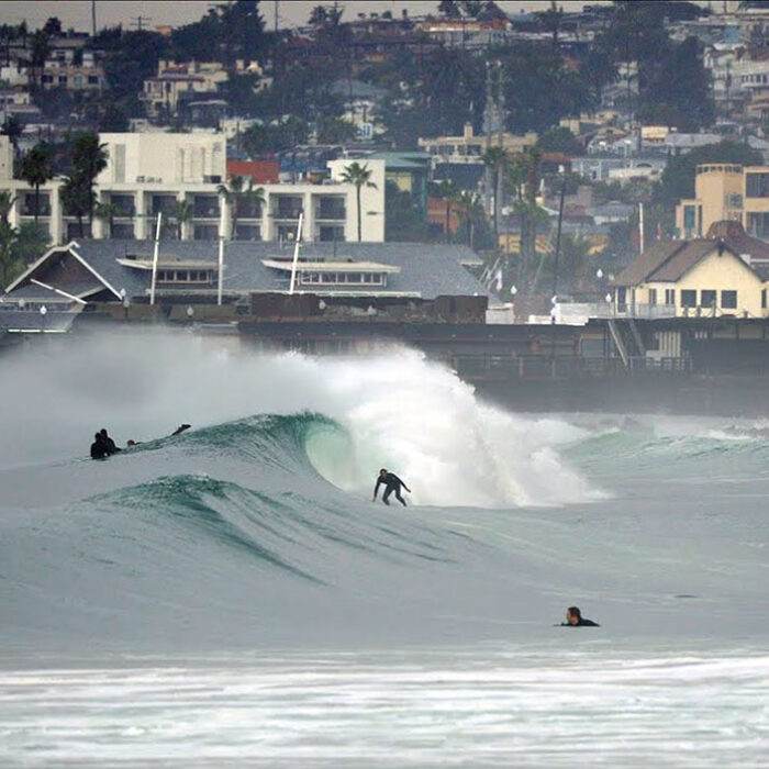 7 Minutes of Some of the Best Surf of the Los Angeles Winter