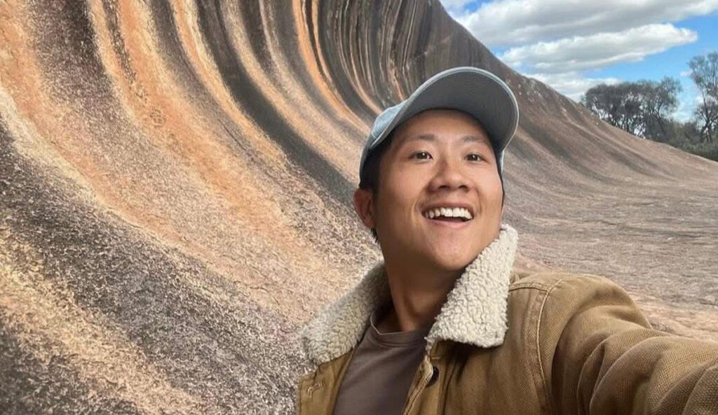 The head is believed to belong to missing snorkeler Wen (Walter) Ren Gu. Photo: 7 News Australia