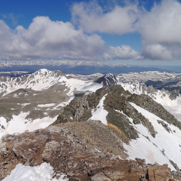 The rescue took place at Colorado's Quandary Peak. Photo: Wikimedia Commons