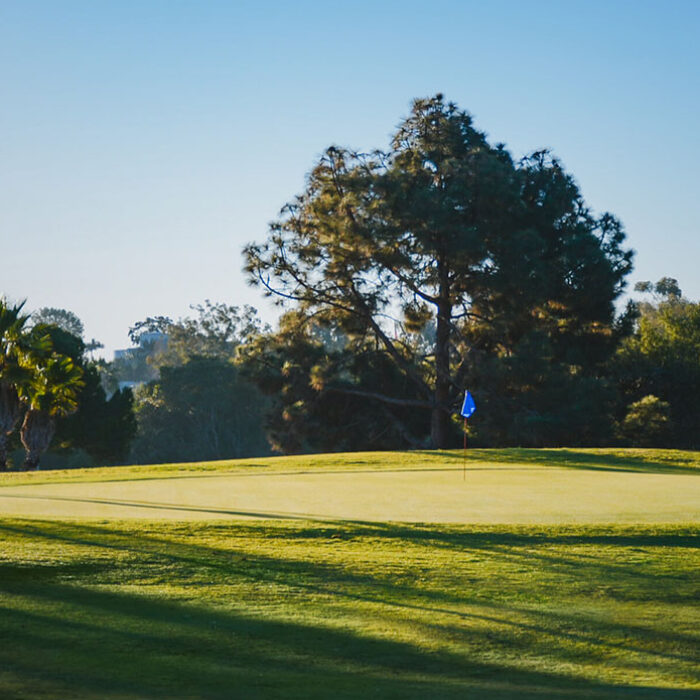 Newport Beach public golf course green