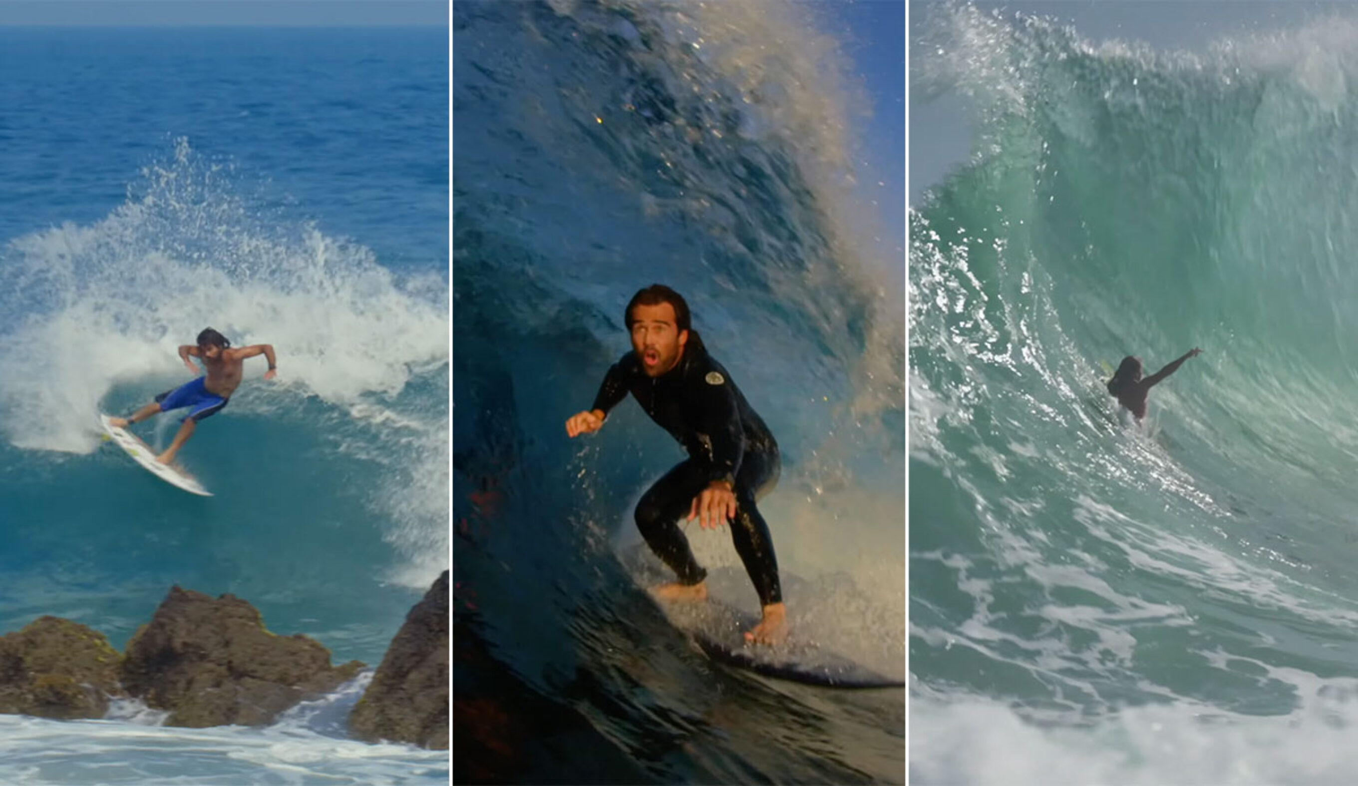 Mason Ho surfing three kinds of waves in 2025