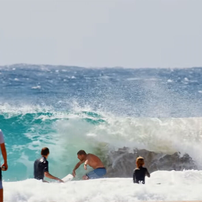 Mick Fanning surfing Snapper Rocks