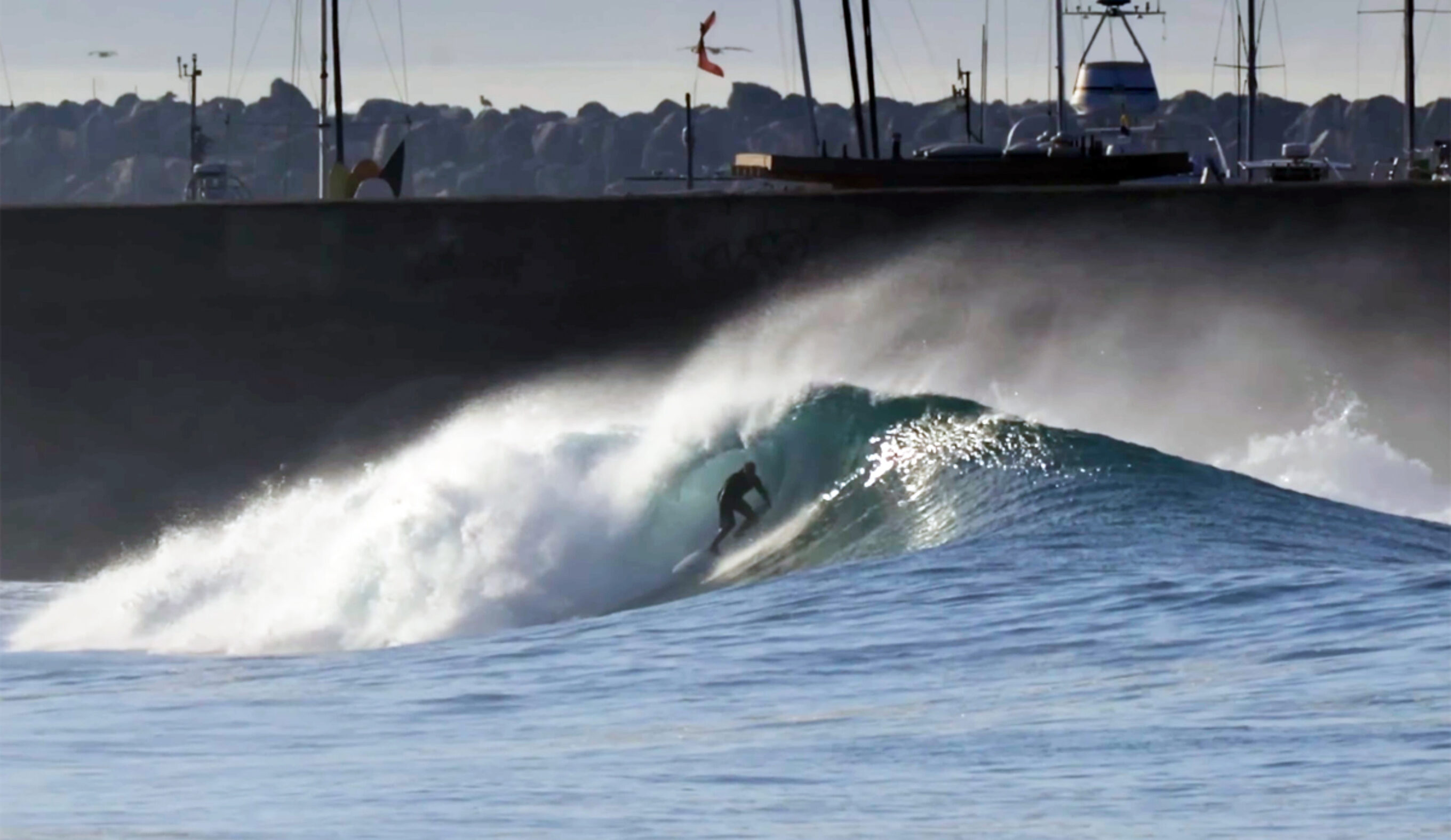The Surf in Los Angeles Went Richter This Week