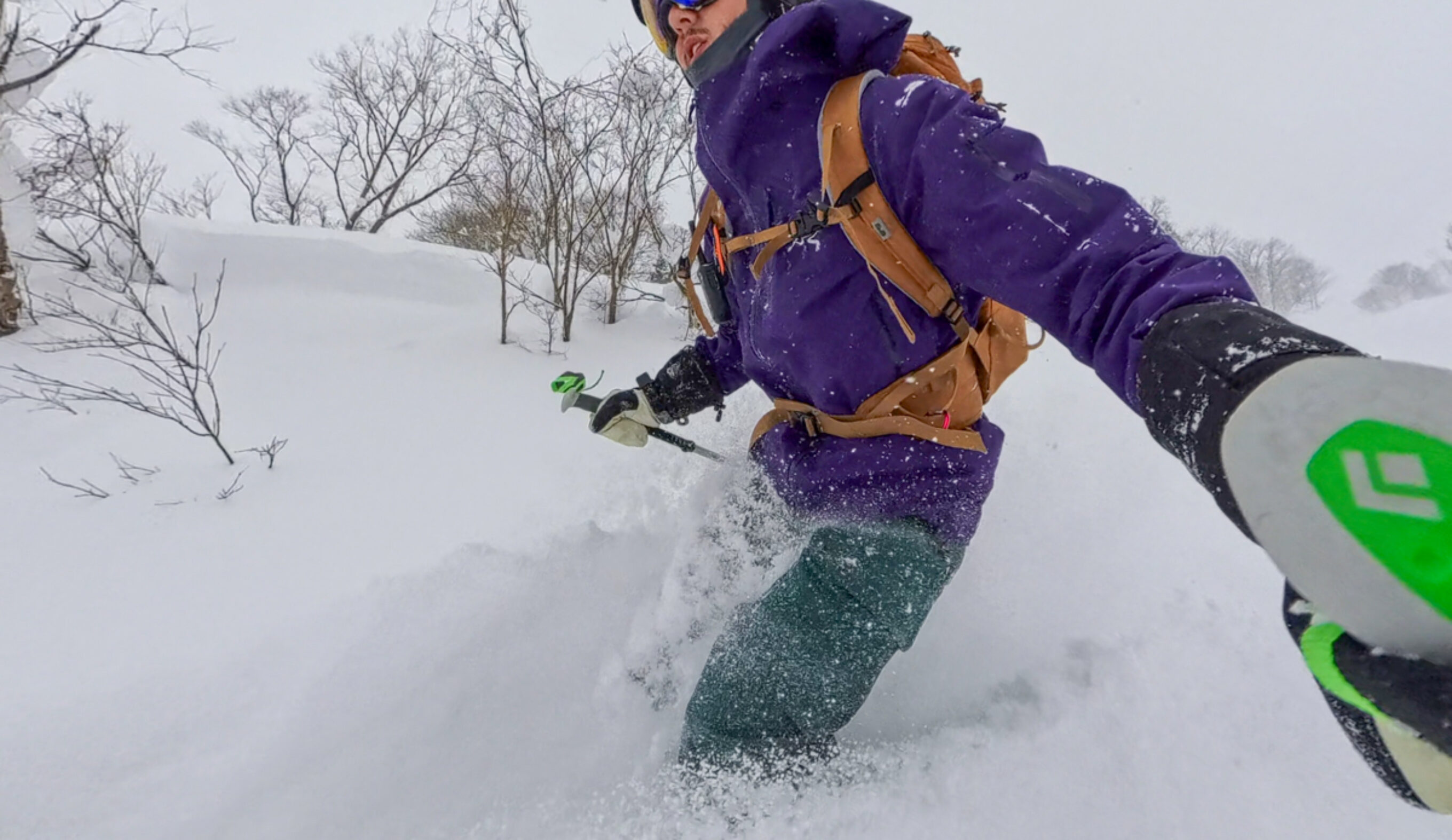 Testing gear in Japan