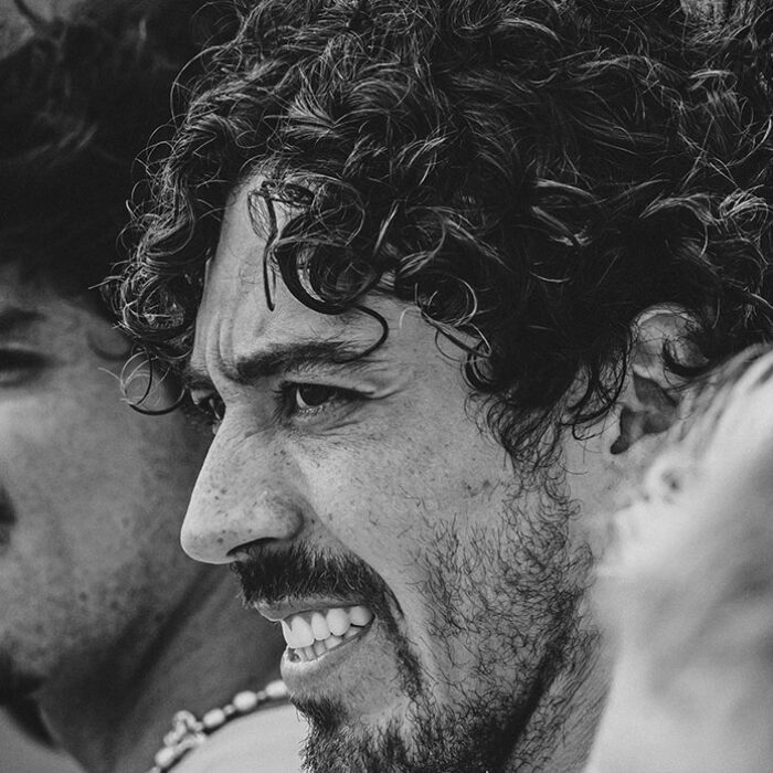 Gabriel Medina and Yago Dora compete at the 2024 ISA World Surfing Games in Puerto Rico.