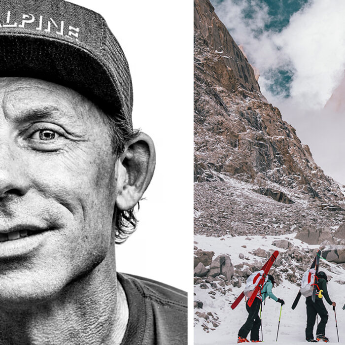 Skier Jim Morrison on the First Ski Descent of the Great Trango Tower’s West Face
