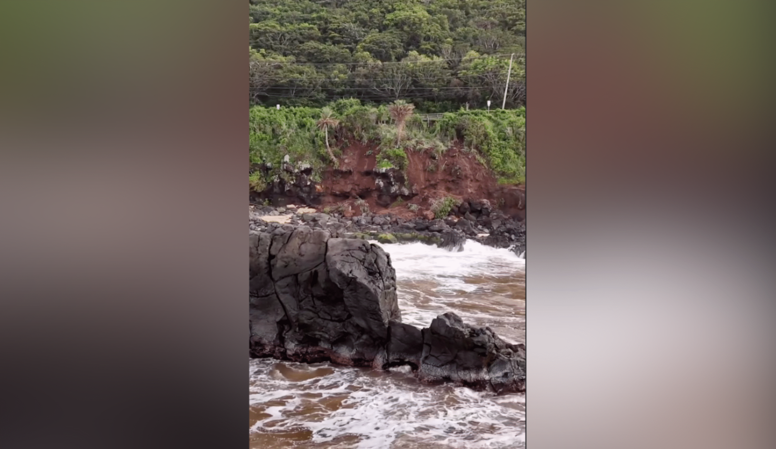 Waimea Bay Landslide