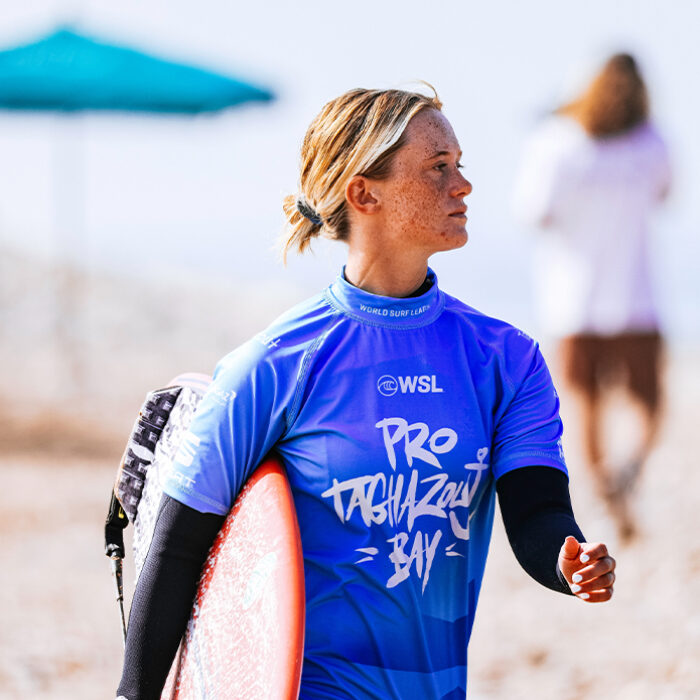 Alys Barton is changing the way we think about British surfing. Photo: Laurent Masurel // WSL