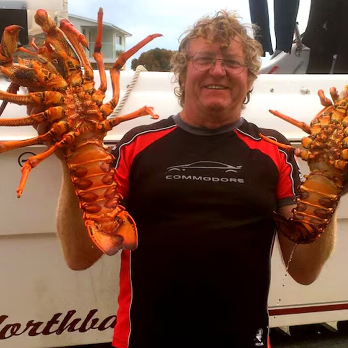 Luke Kuhn found a lot more than just lobster on his latest dive. Photo: Luke Kuhn