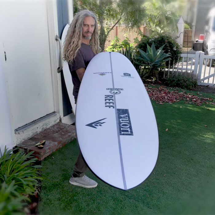 Rob Machado with Xtra Cado surfboard
