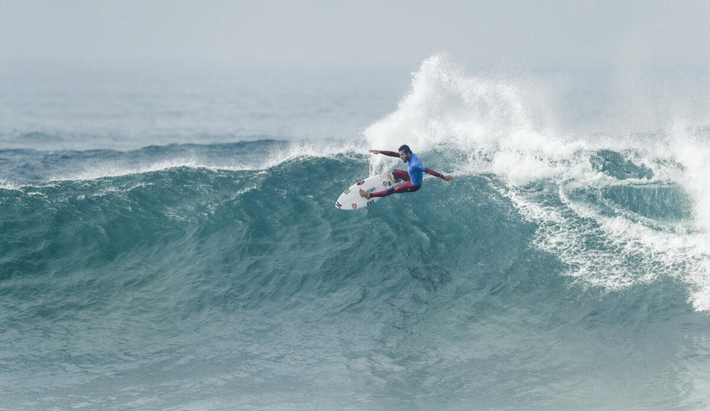 Filipe Toledo surfing at Bells Beach