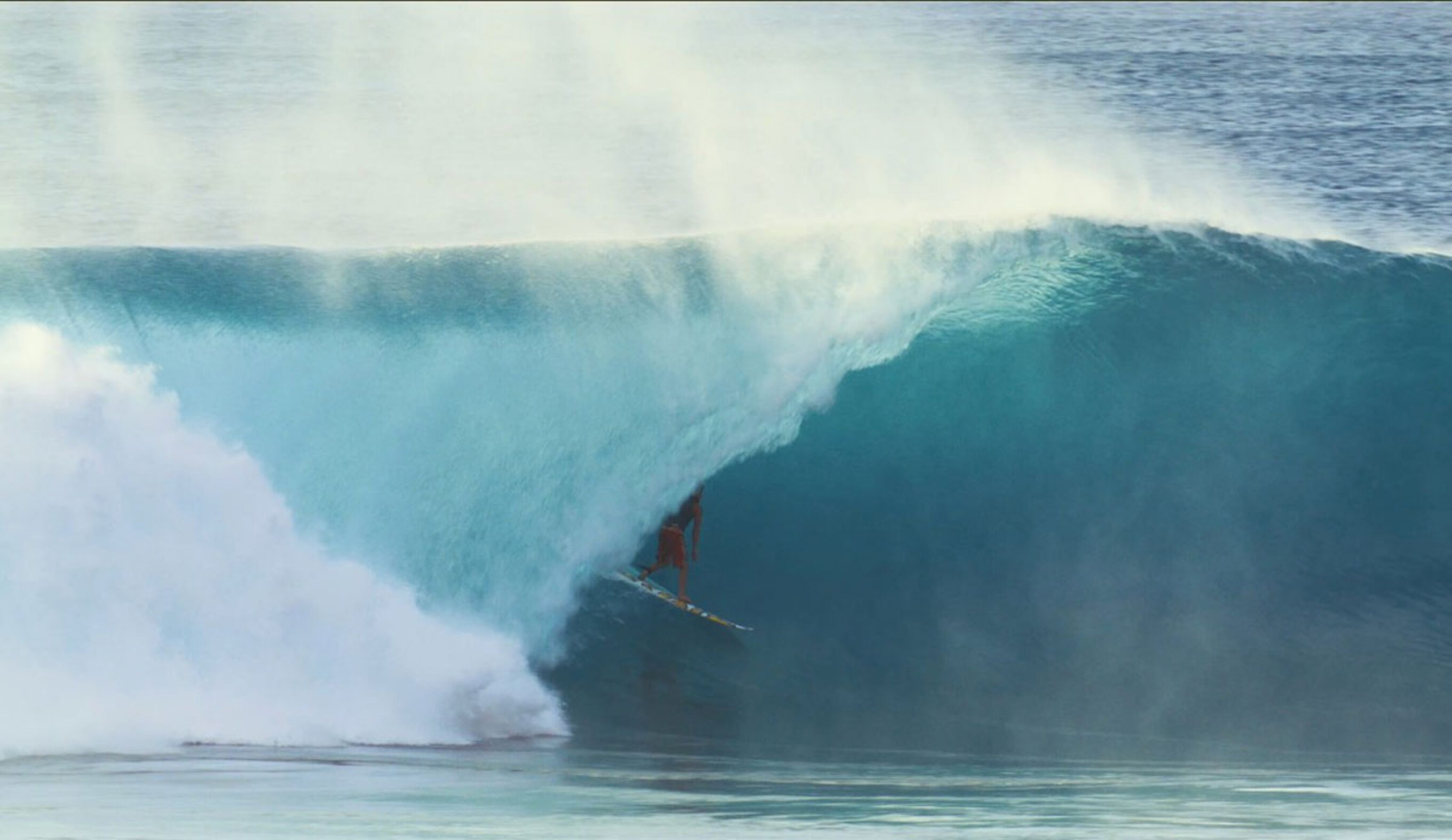 Harry Bryant surfing in a barrel for Snapt5
