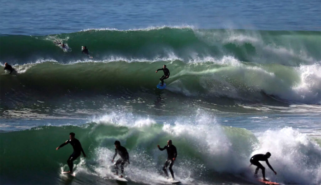 One Full Set at Firing Malibu and the Surfing Chaos That Comes With It