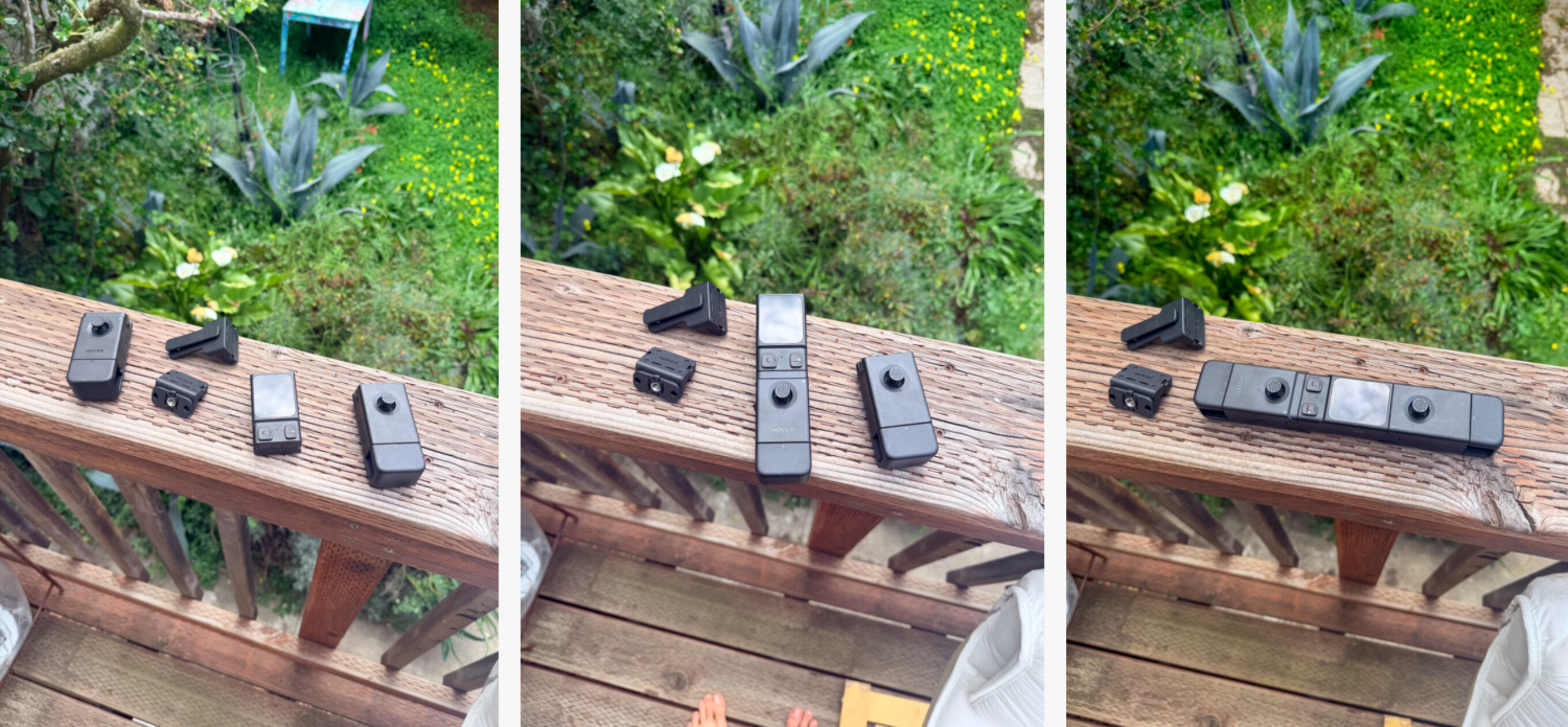 Hover air controller split image