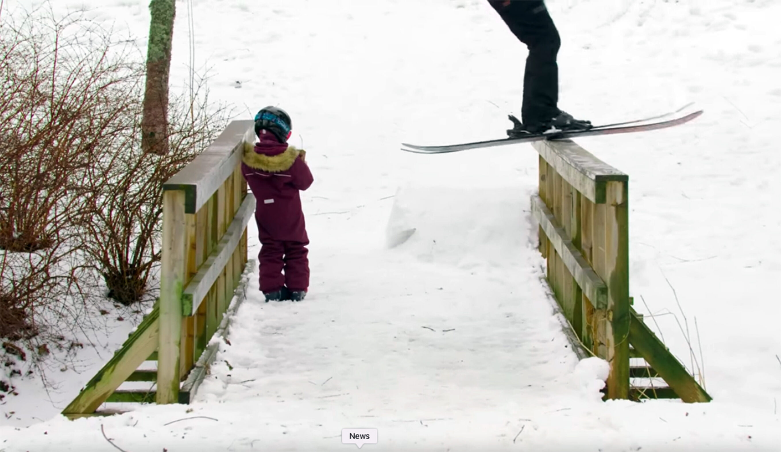 Juho Kilkki and the Joy of Street Skiing With Toddlers