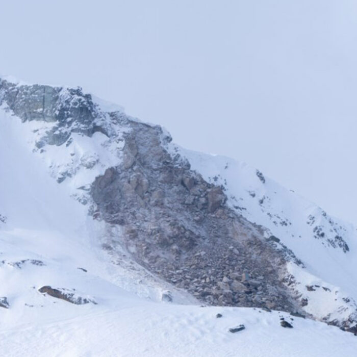 Rockslide at Whistler Blackcomb