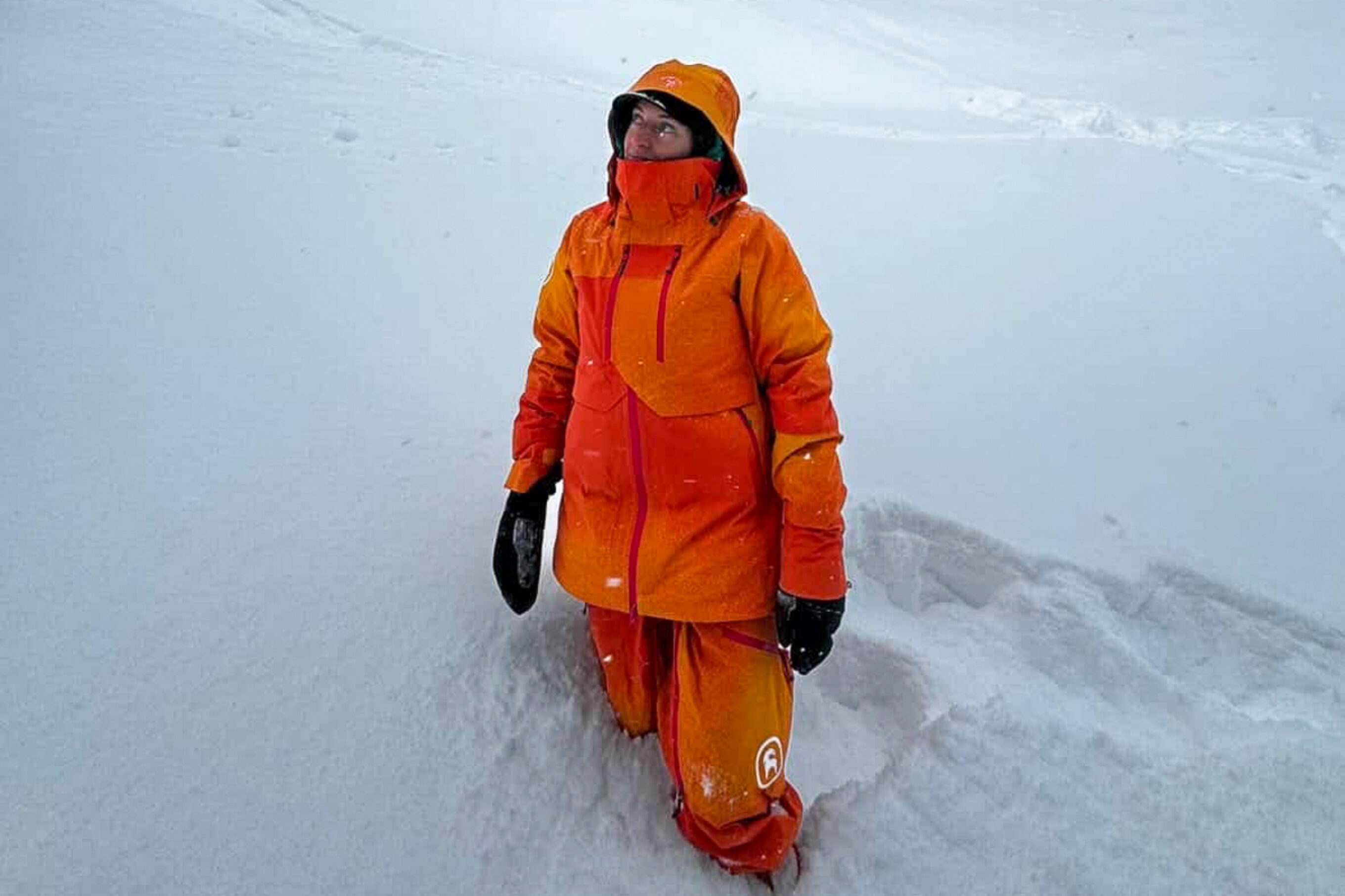 showing the fit of the Backcountry Cottonwoods