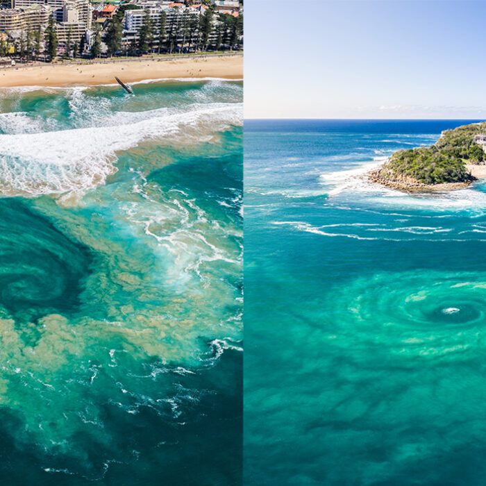 Even a normal rip can be dangerous let alone whatever that thing is. Photos: Jamen Percy // Instagram