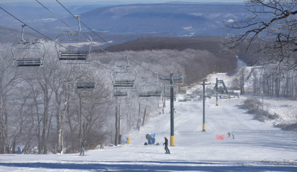 The fall happened at Blue Knob Ski Resort in Bedford County, Pennsylvania. Photo: Bedford County Development Association