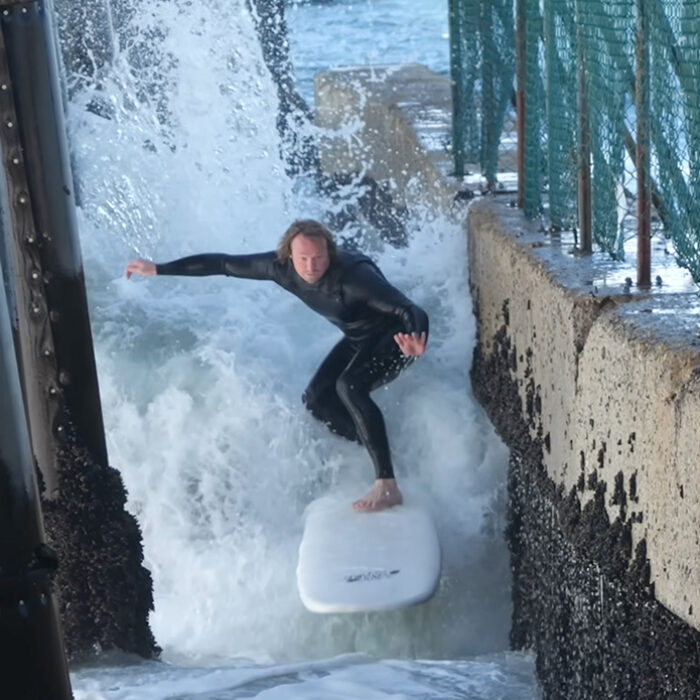 That's not a lot of room for error. Photo: Ben Gravy // YouTube