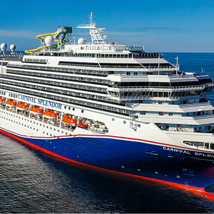 The deaths occurred on the Carnival Splendor (PIctured). Photo: Carnival Cruises