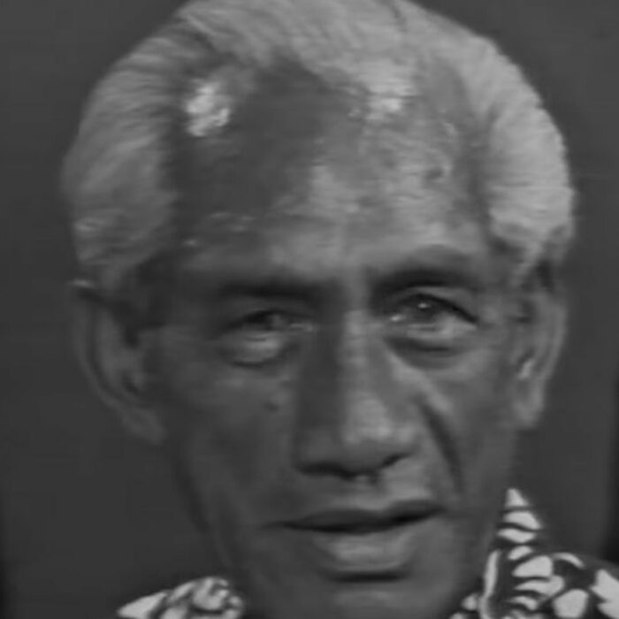 Duke Kahanamoku speaking to PBS in 1966