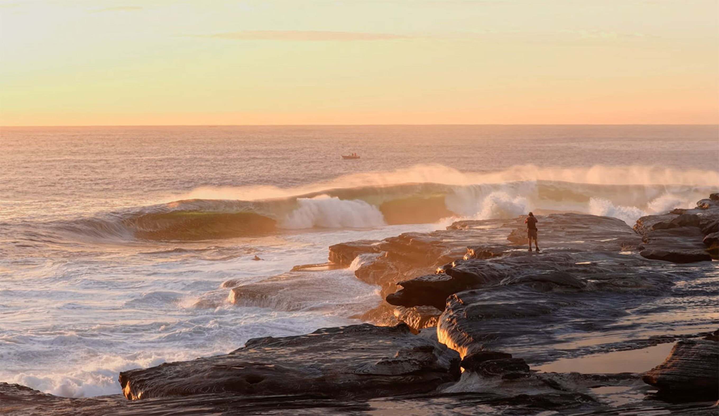 Cape Solander as the sun rises