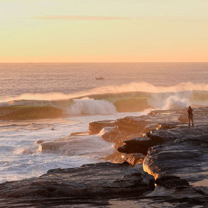 Cape Solander as the sun rises