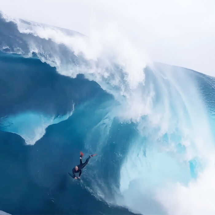 bodyboarder wipeout at the Right
